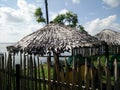 Tala palm hut