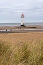 Talacre beach light house