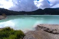 Crater active lake of Indonesia