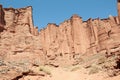 Talampaya canyon national park, Argentina. Royalty Free Stock Photo