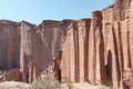 Talampaya national park panorama, Argentina. Royalty Free Stock Photo