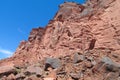 Talampaya rock formation canyon, Argentina