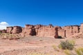 Talampaya rock formation canyon, Argentina