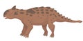Talarurus in cartoon style. Royalty Free Stock Photo