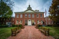 The Talbot County Courthouse, in Easton, Maryland. Royalty Free Stock Photo