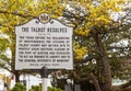 Talbot County protesting unfair British policies during colonial era Royalty Free Stock Photo