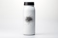 Talcum Powder Bottle on white background Royalty Free Stock Photo