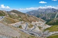 Taldyk Mountain Pass in Kyrgyzstan taken in August 2018 Royalty Free Stock Photo