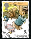 The Tale of Peter Rabbit UK Postage Stamp