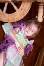 Tale of the sleeping princess Royalty Free Stock Photo