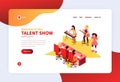 Talent Show Concept Banner