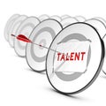 Talents Recruitment Concept Royalty Free Stock Photo