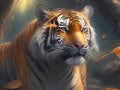 Tales of Enchanted Jungles: Magical Tiger Realms in Art