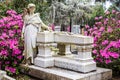 Taliaferro gravesite in the Bonaventure Cemetery, Savannah Geogia, USA