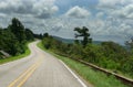 Talimena Drive, Ouachita mountains, curving roads