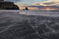 Talisker Bay Isle of Skye sunset Royalty Free Stock Photo