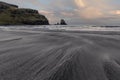 Talisker Bay sunset Royalty Free Stock Photo