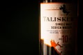 Talisker single malt whisky bottle