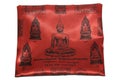 Talisman on red cloth picture buddha