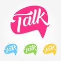 Talk Social Media Business Symbol