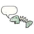 talking fish bones cartoon