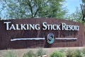 Talking Stick Resort Sign