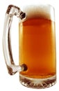 Tall Beer Mug isolated Royalty Free Stock Photo