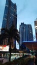 tall building located in Sudirman Central Business District or SCBD jakarta indonesia