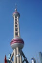 Tall buildings at Lujiazui at Shanghai Royalty Free Stock Photo