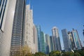 Tall buildings at Lujiazui at Shanghai Royalty Free Stock Photo