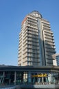 Tall buildings at Lujiazui at Shanghai Royalty Free Stock Photo