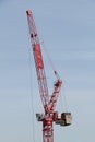 Jib Lifting Crane. Royalty Free Stock Photo