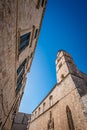 Dominican church tower in Dubrovnik Royalty Free Stock Photo