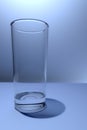 Tall, Empty glass