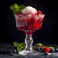 Berry Granita Dessert