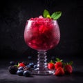 Berry Granita Dessert