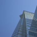 Tall glass building Royalty Free Stock Photo