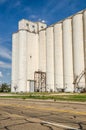 Tall Grain Elevators Royalty Free Stock Photo