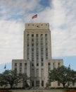 Tall and Grand Houston City Hall Royalty Free Stock Photo