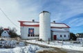 Tall Grass Farms in Delavan, Wisconsin, Quilt Barn Royalty Free Stock Photo