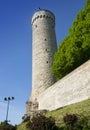 Tall Hermann - a tower of the Toompea Castle on Toompea hill. Tallinn, Estonia Royalty Free Stock Photo