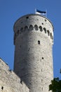 Tall Hermann - a tower of the Toompea Castle on Toompea hill. Tallinn, Estonia Royalty Free Stock Photo