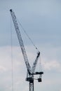 Tall Jib Crane. Royalty Free Stock Photo