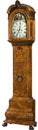 Tall longcase grandfather clock