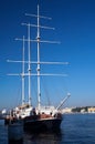 Tall masted sailing ships Royalty Free Stock Photo