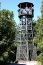 Cheddar Gorge observation tower, England.