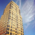 Tall modern residential building Royalty Free Stock Photo