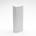 A tall, rectangular, metallic object with a ribbed surface and a slight sheen Royalty Free Stock Photo