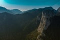 Tall rock in Bicaz Gorge