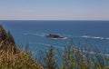 Tall Rocks Oregon seaside and rocky cliffs in the Pacific